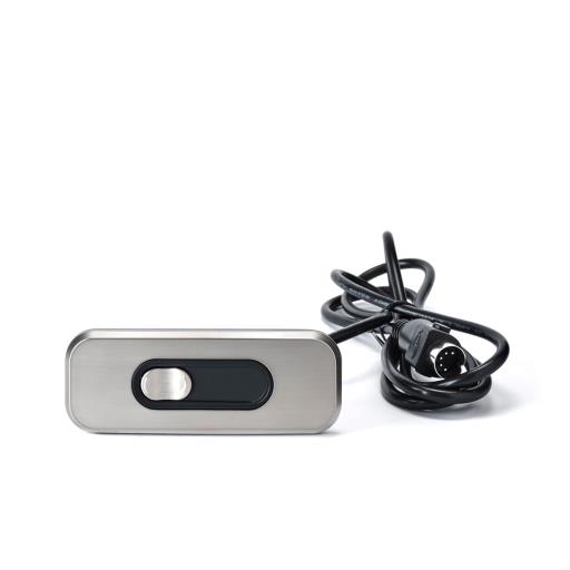 Botonera Inyectada Champagne Rectangular 1 Motor