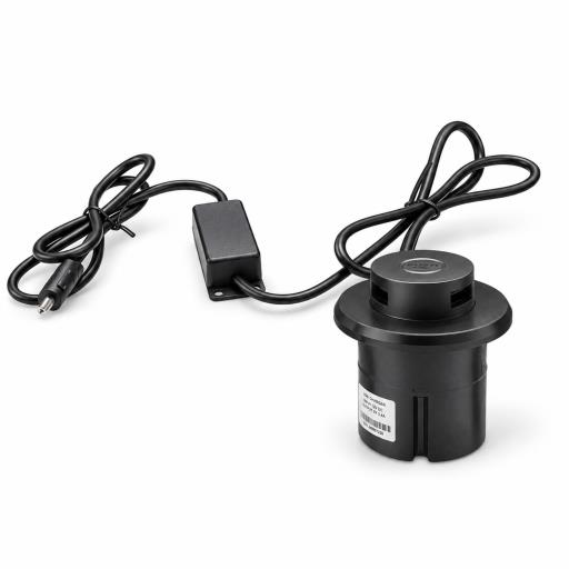 Botón USB Extraíble Negro