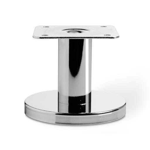 Pata Florencia (32xH80x1.0) Cromo