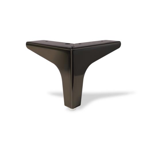 Pata Marrakesh Negro Brillo H135 mm.