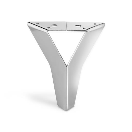 Pata Paris Cromo H150x2.5