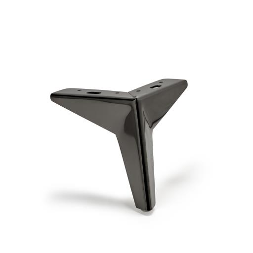 Pata Jarama Negro Brillo H135mm. 3.0