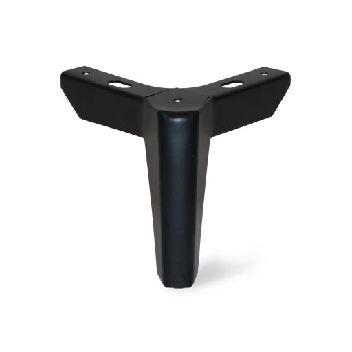 Pata Fleming (H120x2.0) Negro Mate