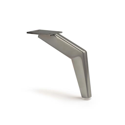 Pata Jenner (H160x2.5) Niquel Satinado