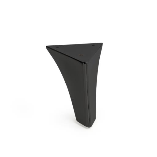 Pata Tacón (H135x2.0) Negro Mate