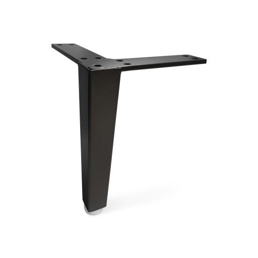 Pata Akira (125x125xH150x1.8) Negro Mate