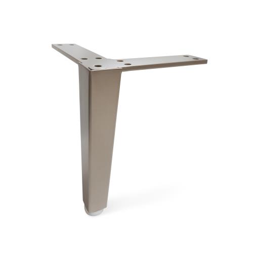 Pata Akira (125x125xH150x1.8) Champagne Plata