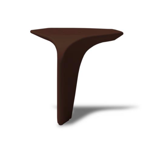 Pata Monza EcoGreen Mod. 45 Marrón Mate (110x110xH120)