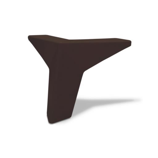 Pata Jarama EcoGreen Mod. 44 Marrón Mate (130x130xH100)