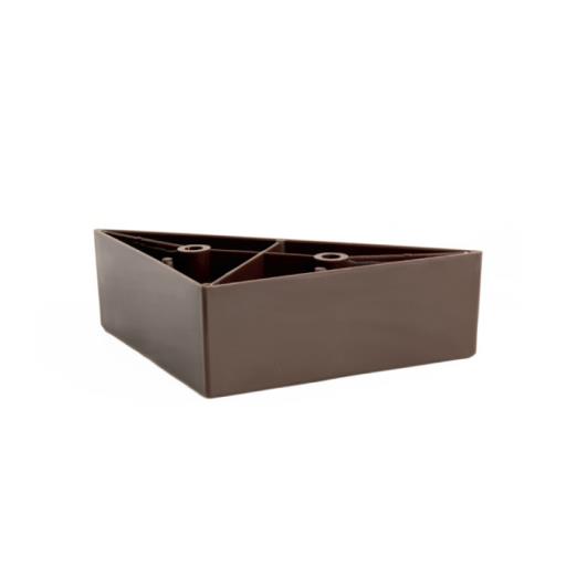 Pata EcoGreen Mod. 6 (120x120xH45) Marrón