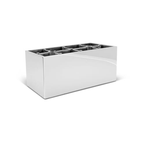 Pata EcoGreen Mod. 35 (50x140xH55) Metal-Brillo