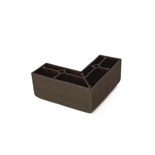 Pata EcoGreen Mod. 43 (95x95x37xH45) Marrón Vetas