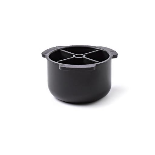 (x100) Pata EcoGreen Redonda Ø60xH35 mm.Con Pestaña Wengue