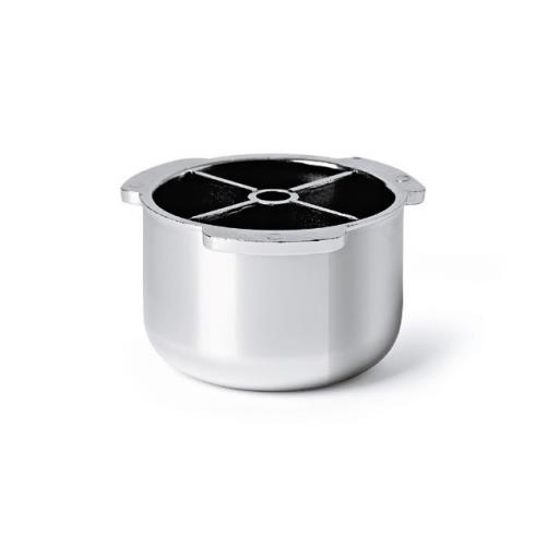 Pata EcoGreen Redonda Ø60xH35 mm.Con Pestaña Metal-Brillo