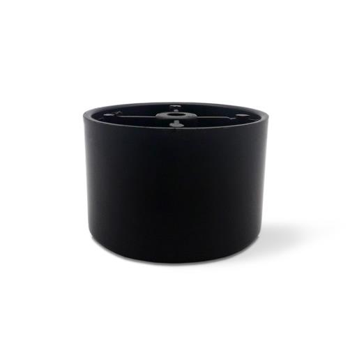 (x100) Pata EcoGreen Redonda Ø55xH40 mm.Sin Pestaña Wengue