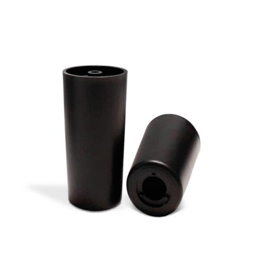 (x100) Pata EcoGreen Redonda Ø60xH120 (H117) mm.Sin Pestaña Wengue