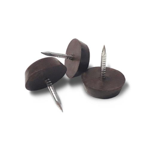 (X100) Deslizante Pequeño (Ø15xH5xH17) Marrón