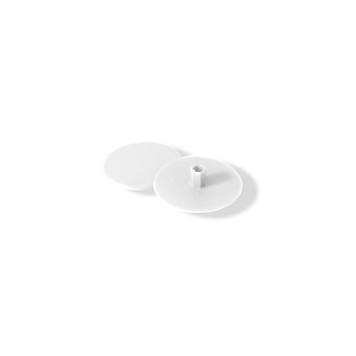 (x100) Tapon Excentrica Interior Canape Ø39 mm. Blanco