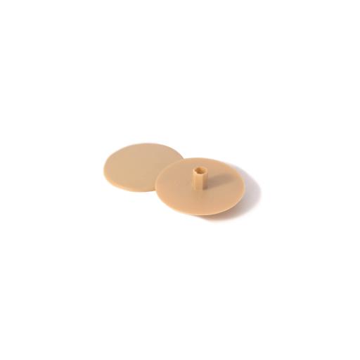 (x100) Tapon Excentrica Interior Canape Ø39 mm. Beige - Suministros Lomar