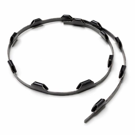Tira Clip para Muelles 120mm. (200 mts.x rollo)