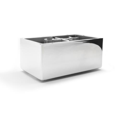 Pata EcoGreen Mod. 20 (40x80xH35) Metal-Brillo