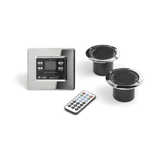 Sistema de Audio con Radio, USB, SD y Bluetooth