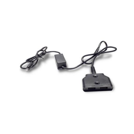 Base Cargador 2 USB Plano con Convertidor