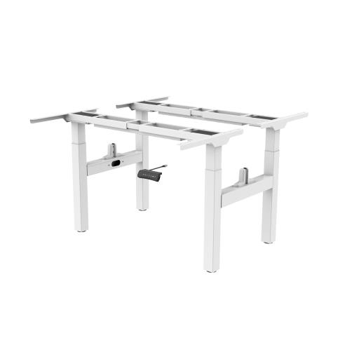 Pata Mesa Regulable Mod. Petronas Blanca Con Batería