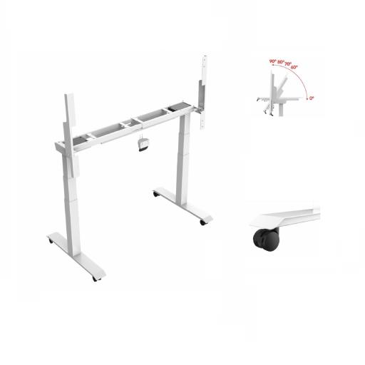 Pata Mesa Regulable Mod. Fancy Blanca