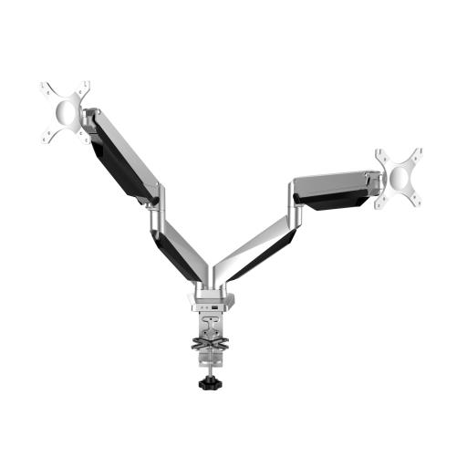 Soporte Monitor Mod. Stoje Aluminio + 1 USB + AV