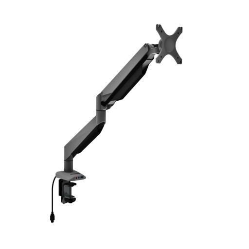 Soporte Monitor Mod. Taic Aluminio + 1 USB + AV