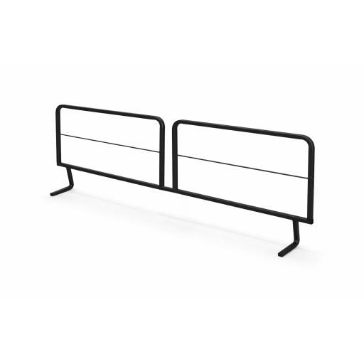 Respaldo Dividido Recto (1989mm.) Cama Italiana Meda Colchón 1800mm.