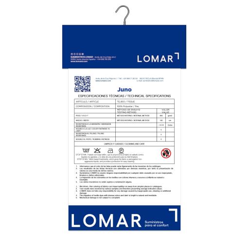 Bandera Tela Diamond Juno