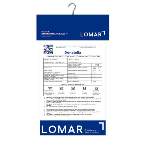 Bandera Tela Donatella